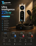 TorqueLife Ultra Intelligence| 3.5kW–22kW Premium Intelligent Portable EV Charger TorqueLife